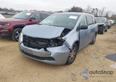 2012 Honda Odyssey Ex-L z USA, uszkodzony, nr VIN 5FNRL5H68CB098043